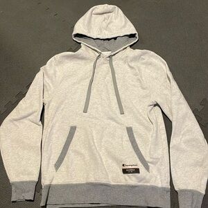 Champion Hoodie Mens medium off-white